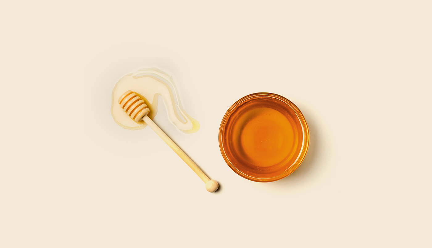 bee honey jar Packaging clean foil Pack premium product
