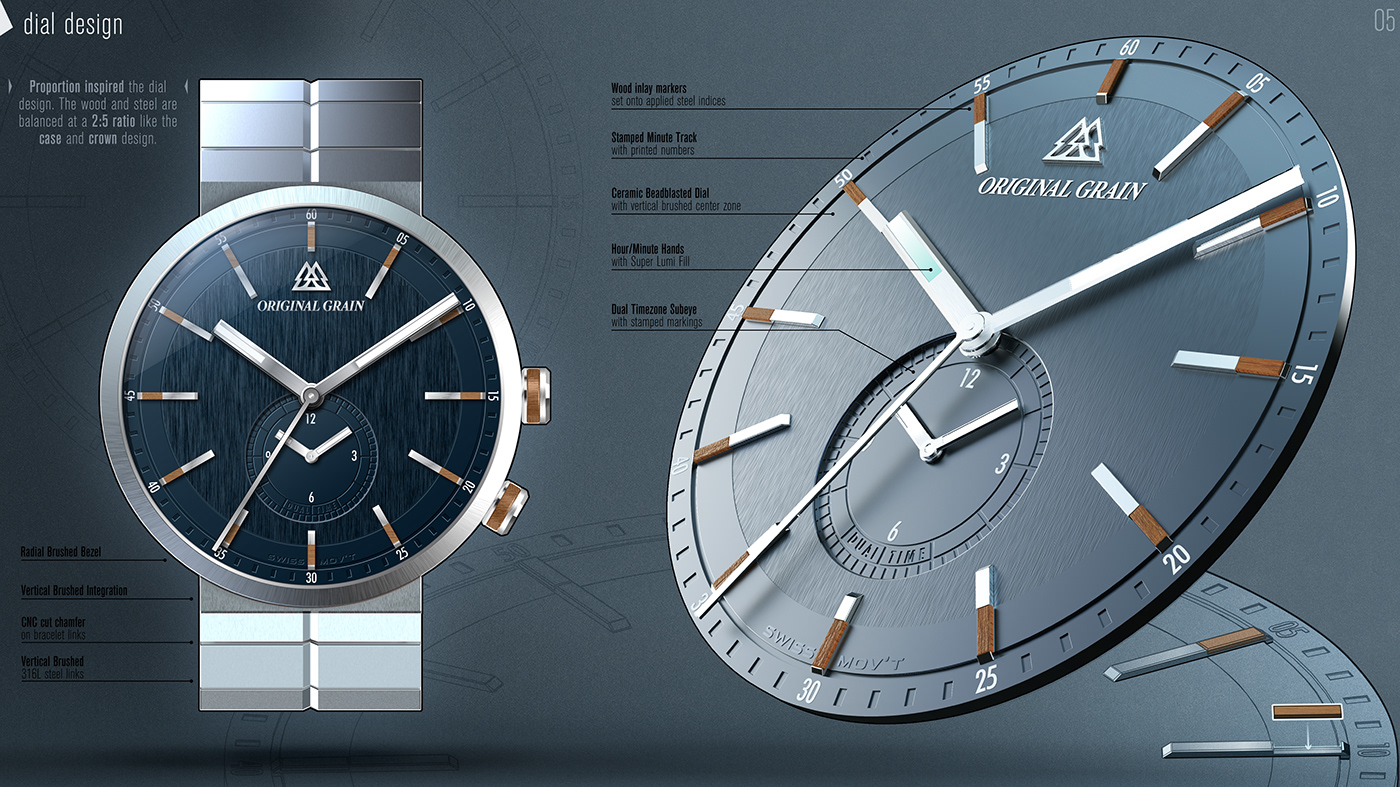 3D architecture art design Fashion  industrial design  product product design  Render watch design