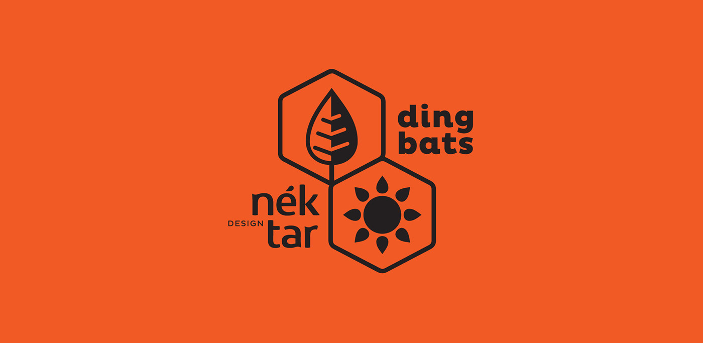 dingbats font Nektar ilustration icons type estúdio passeio ana laydner honey design