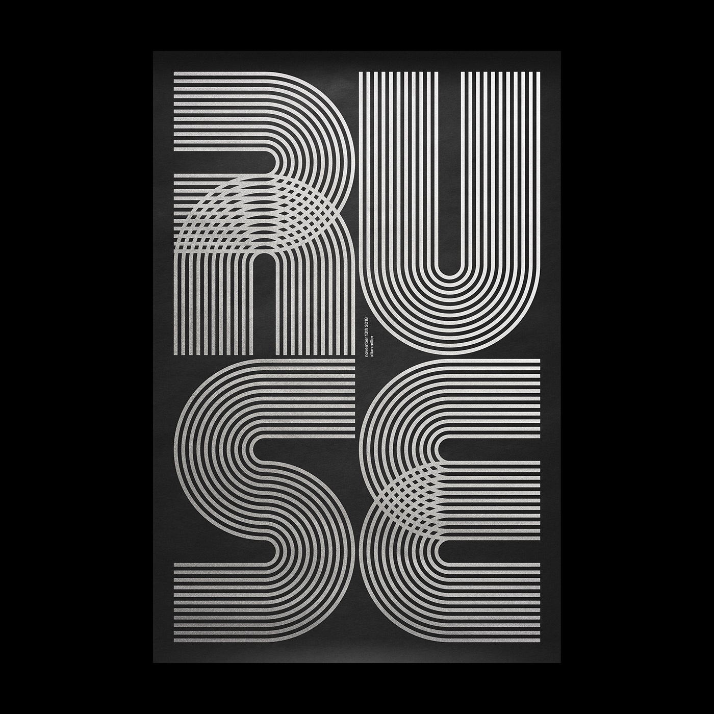 RUSE poster by Xtian Miller