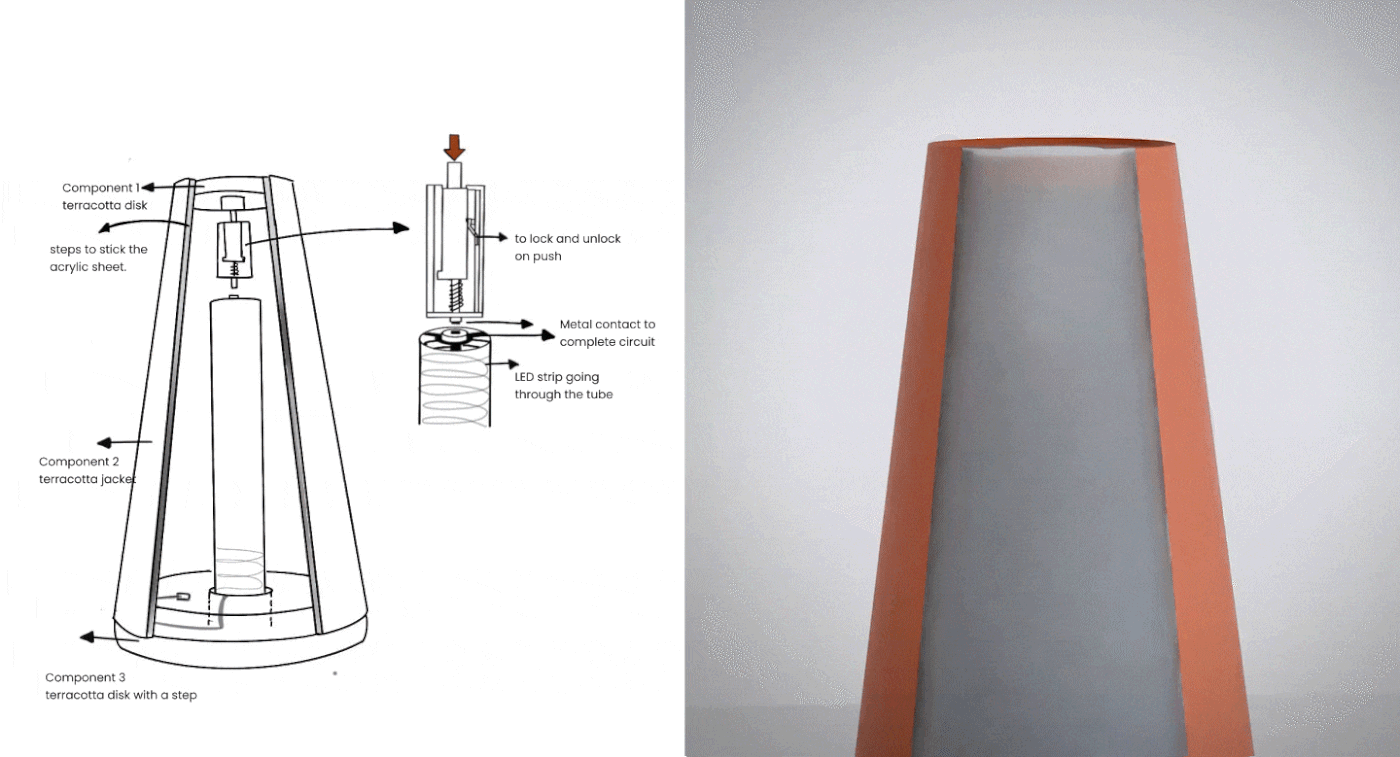 light product design  industrial design  branding  minimal modern visualization interior design  Lamp 3d modeling