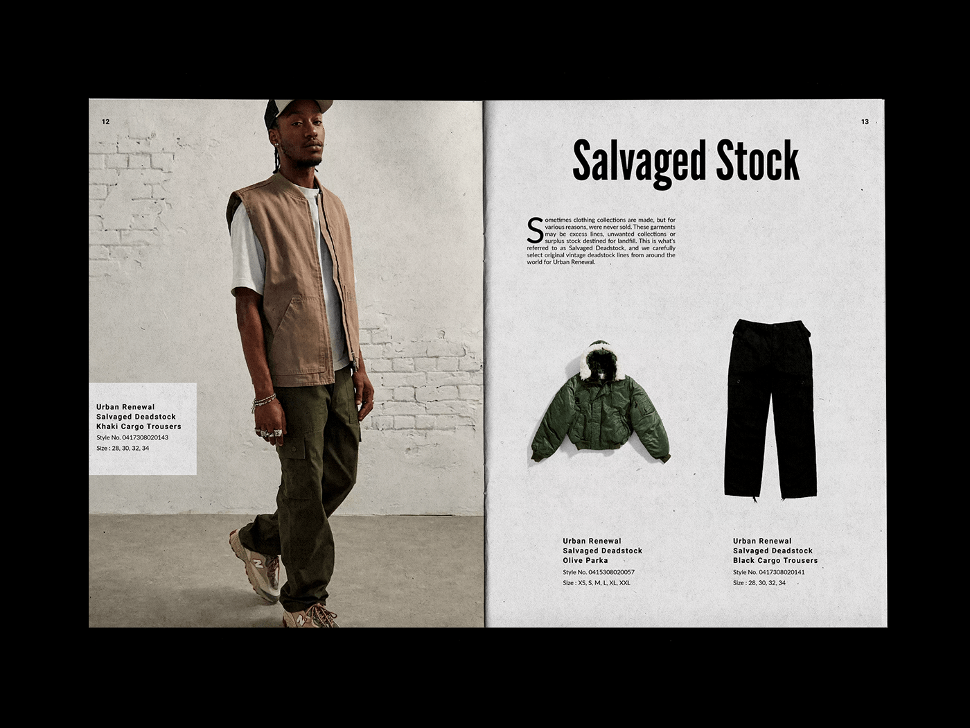 editorial Fashion  Layout magazine print Urban Outfitters Zine  book streetwear editorial design 