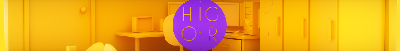 motion 3D design animation  logo reveal higor pereira graphics