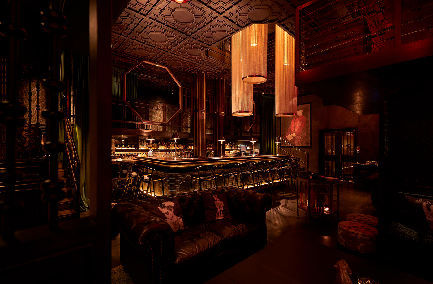 architecture bar cocktail interior design  lounge Nightlife vietnam