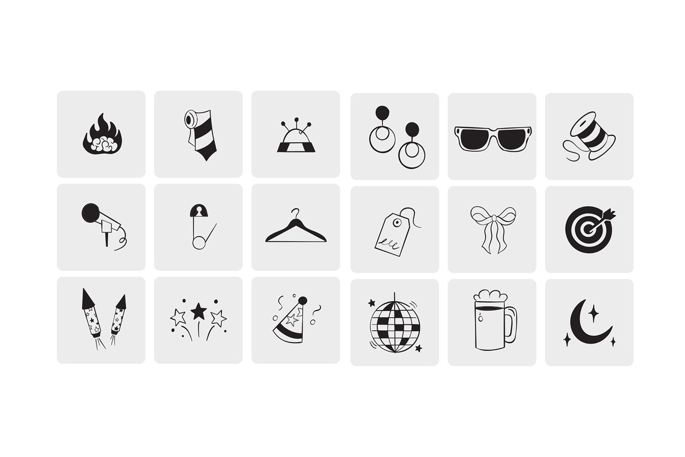 Notion Templates icon pack icons icon design  Handmade Style Notion Icons Notion pack notion style