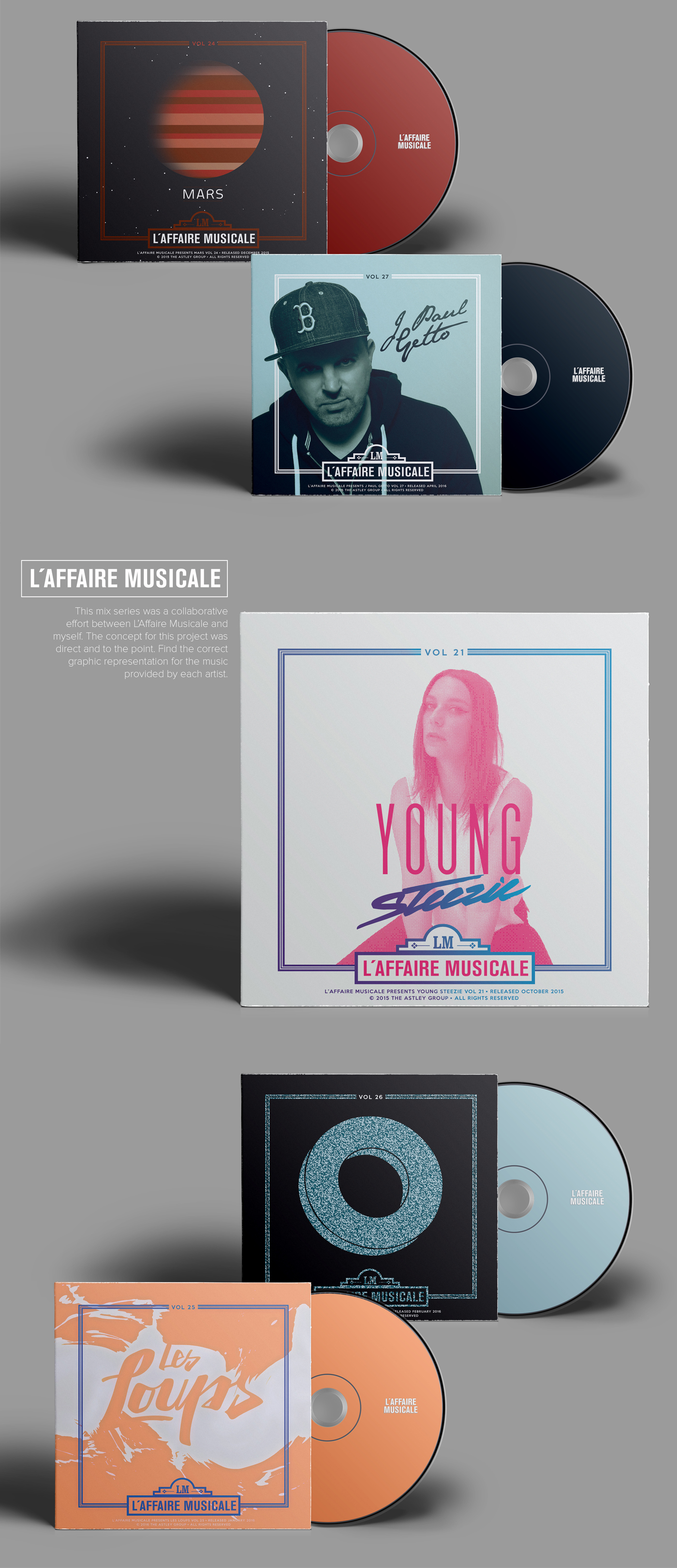 L'Affaire Musicale CD Packaging on Behance