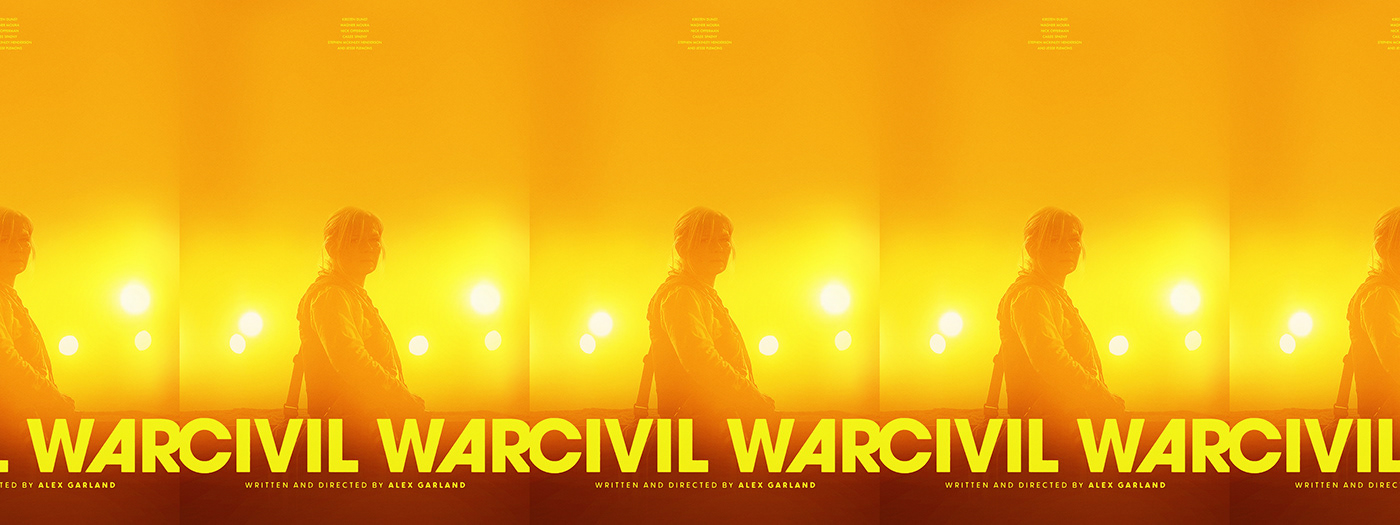 Alternative movie poster for Alex Garland’s ‘Civil War’.
