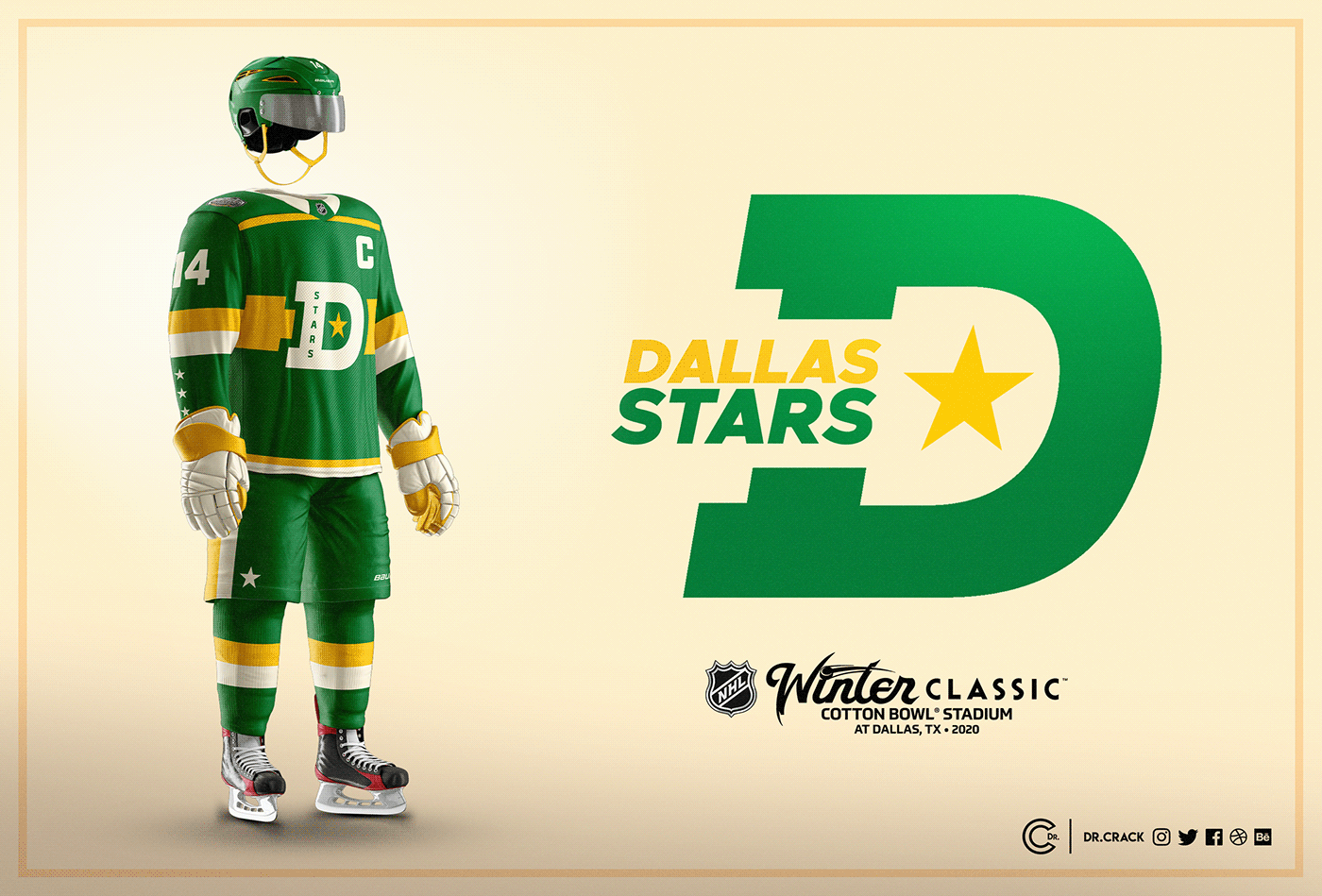 Dallas Stars nashville predators NHL hockey concept design concept branding  logo uniform jersey
