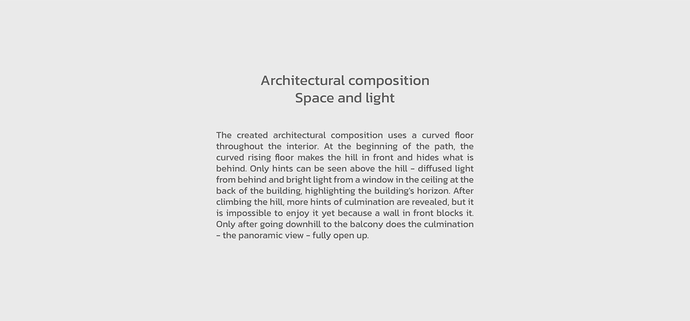 Architectural composition architectural concept architecture concept light Render Space  space and light