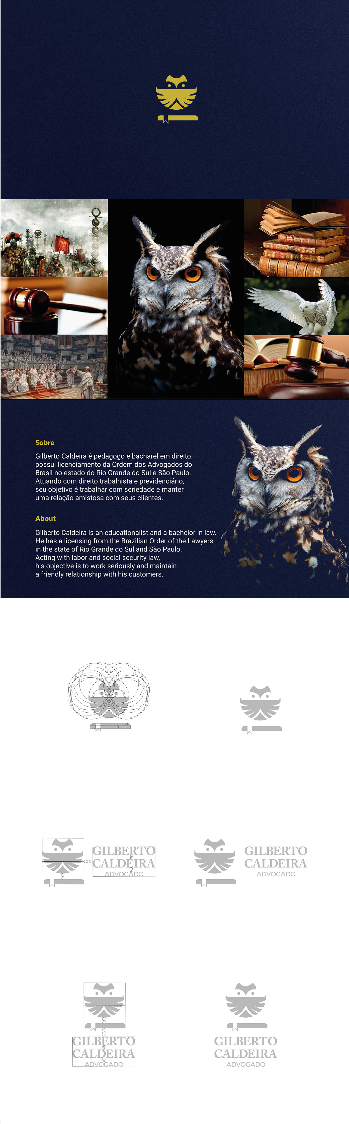 owl brand logo law
