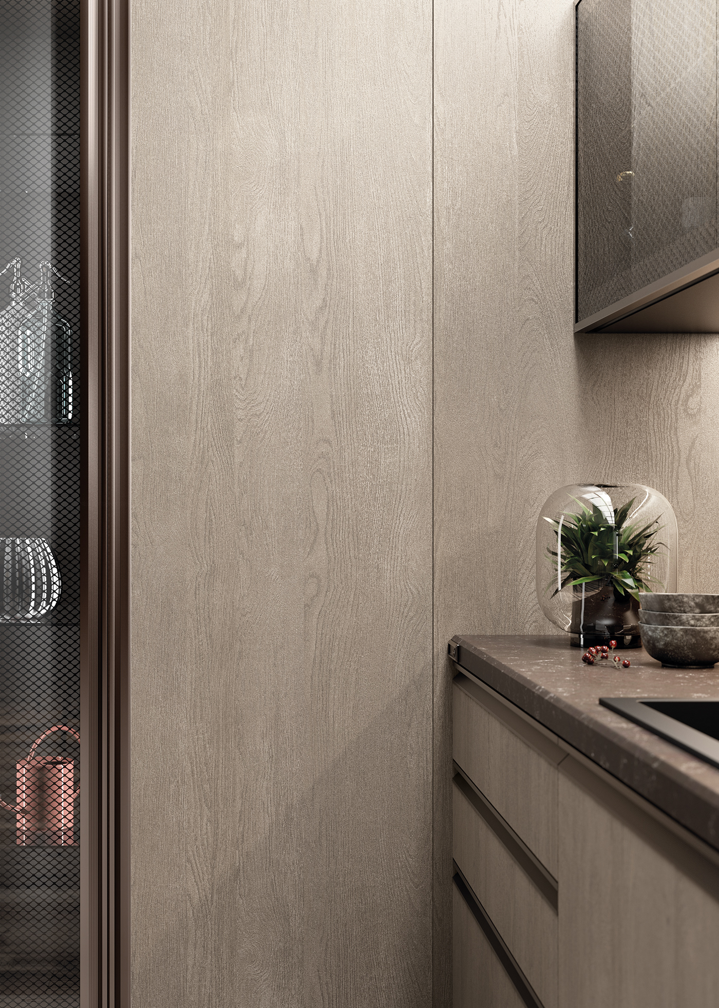 Behance design Diesel industrial Interior kitchen maverickrender new 2020 rendering studio podrini