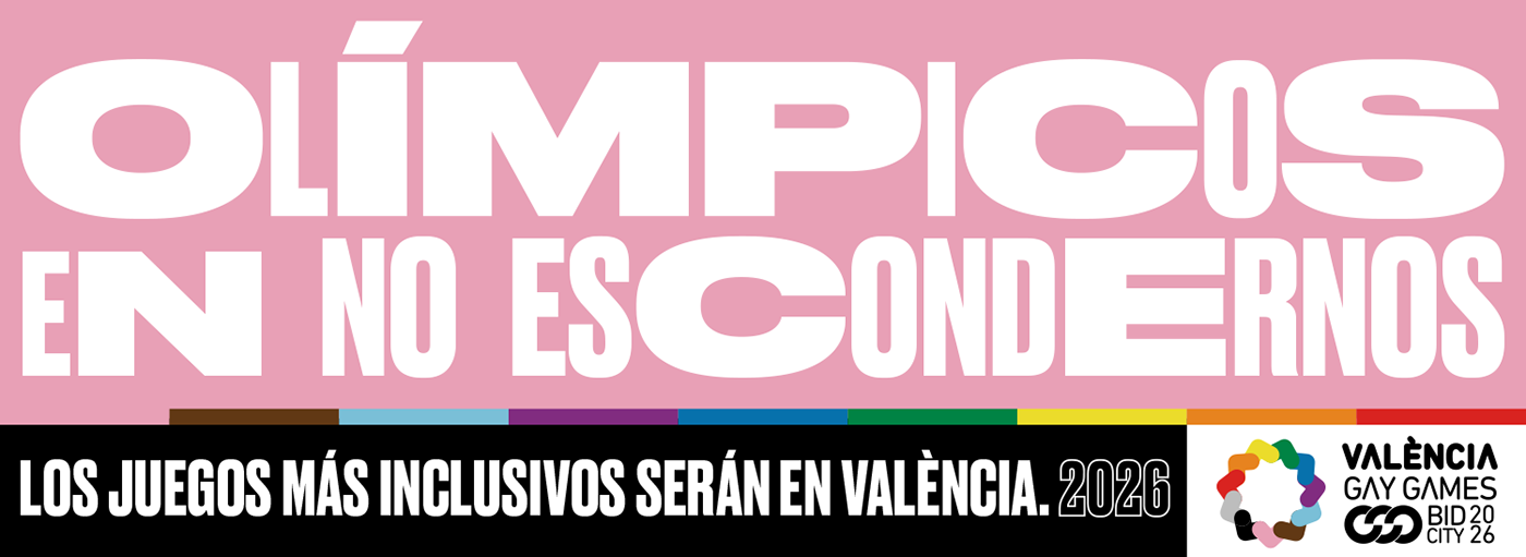 Games gay LGBT olimpico Olympics poster pride sport TRANS valencia