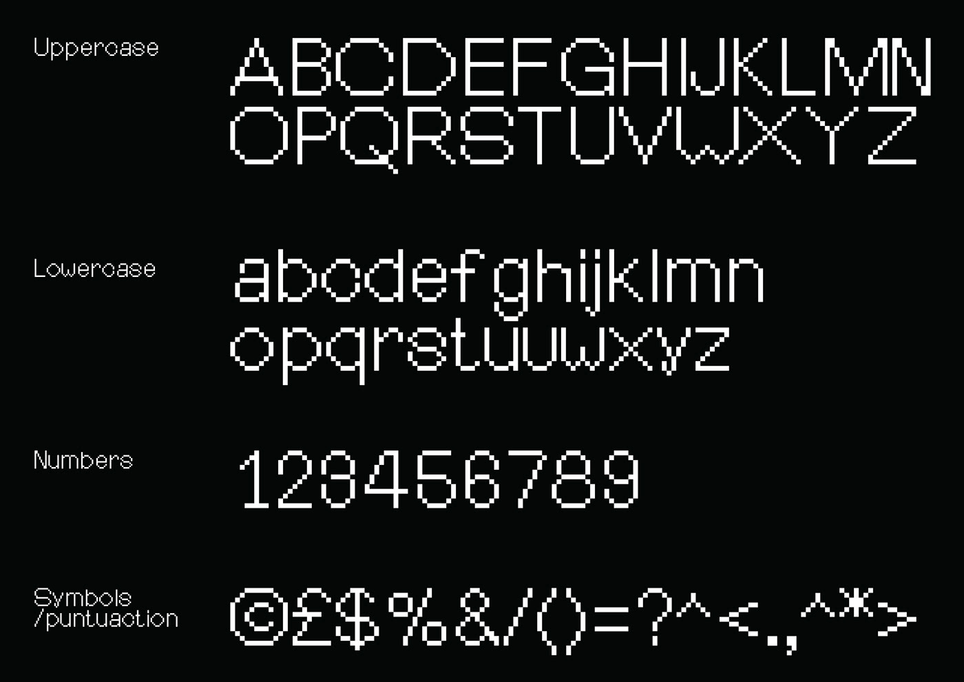 MHTIROGLA TYPEFACE Typeface type font FontLab print