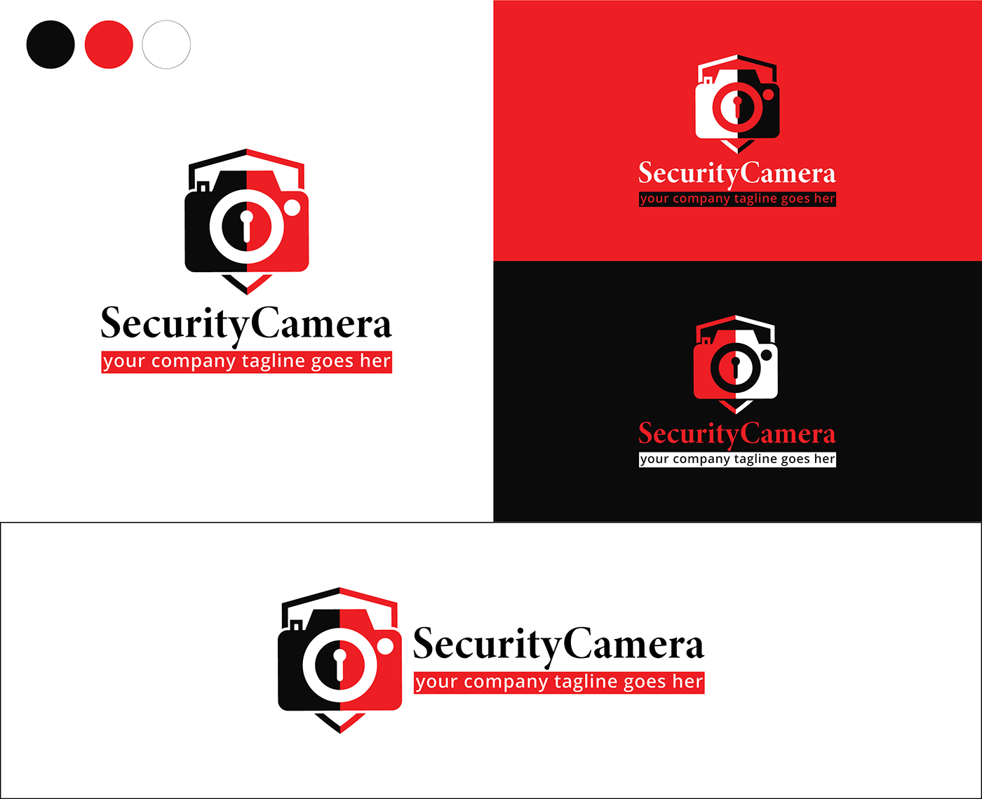 Security Camera Logo Design On Behance