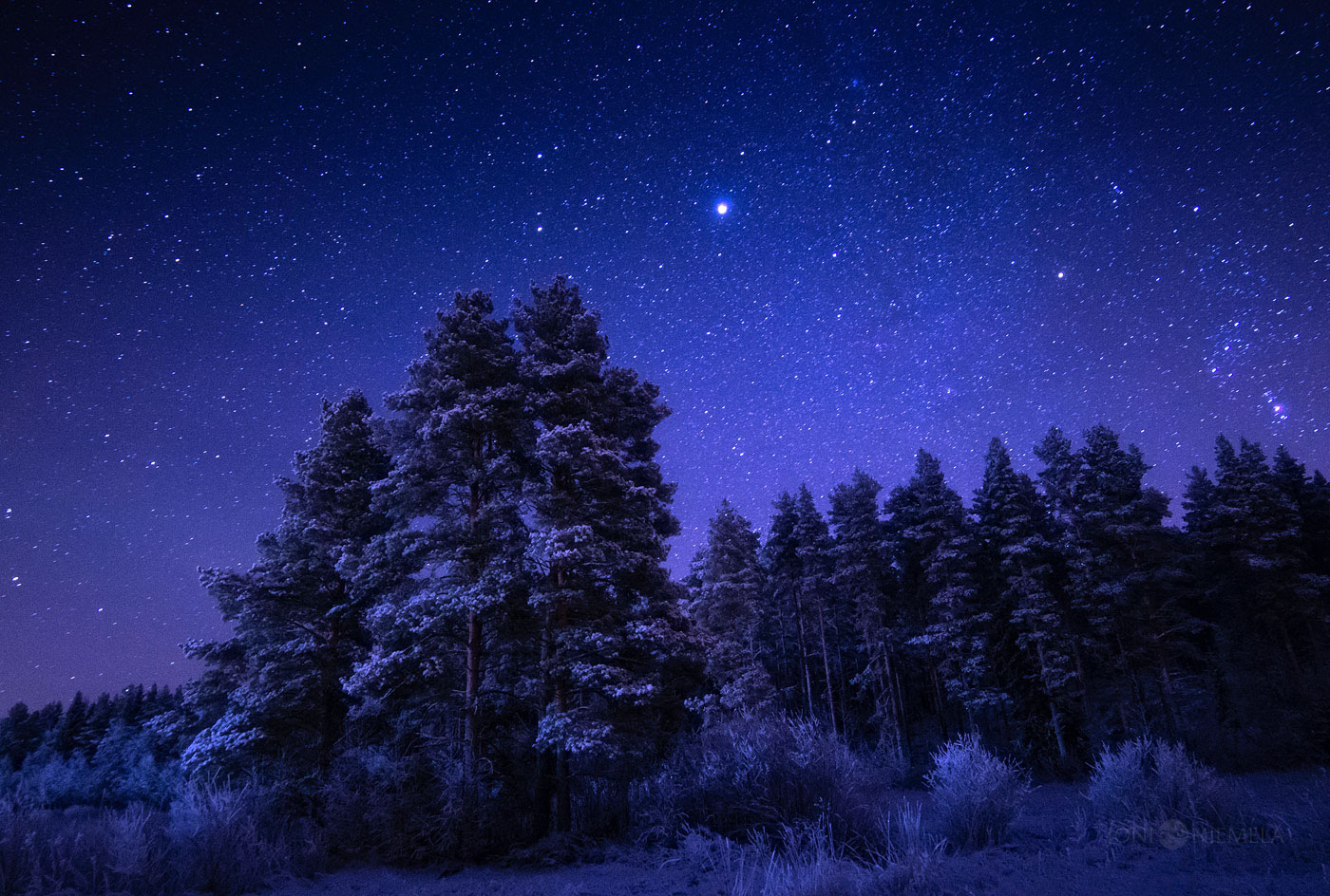 stars night SKY finland Arctic dark long exposure galaxy astrophotography