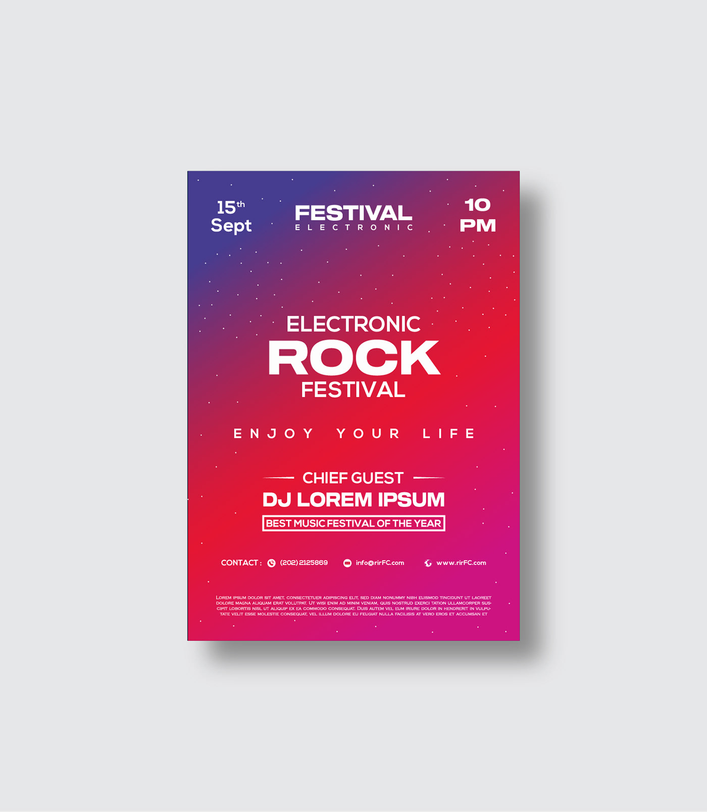 Electronic Festival festival poster poster Poster Design Rock Festival Poster