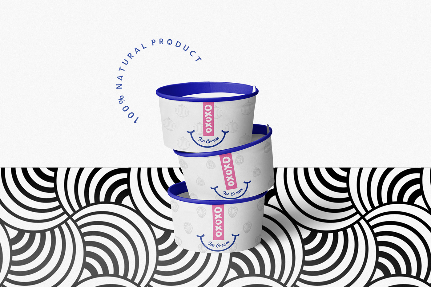 ice cream Packaging branding 