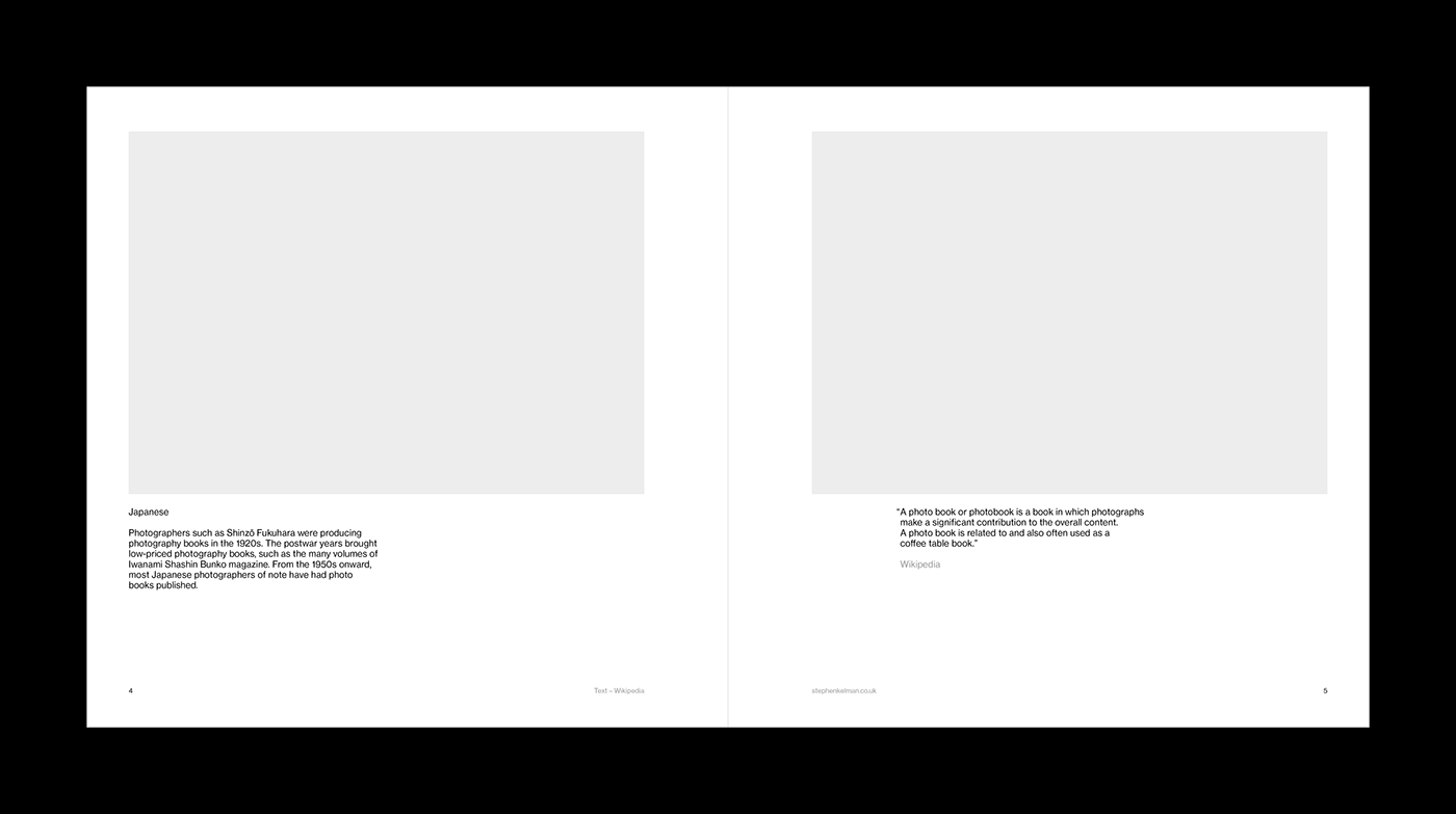 Square Photobook 8.5 × 8.5 in Grid System for Adobe InDesign