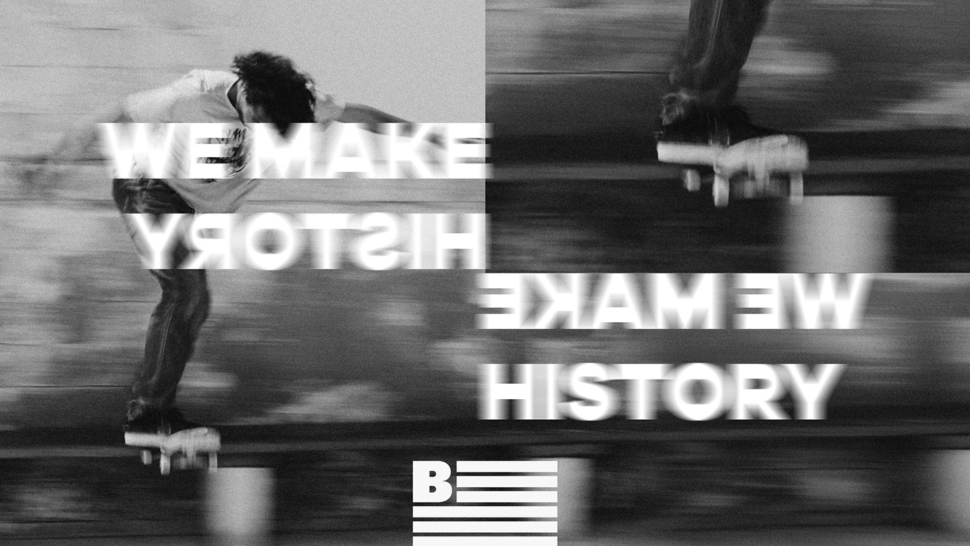 branding  bestside Film   graphic logo visual identity Dynamic brand history