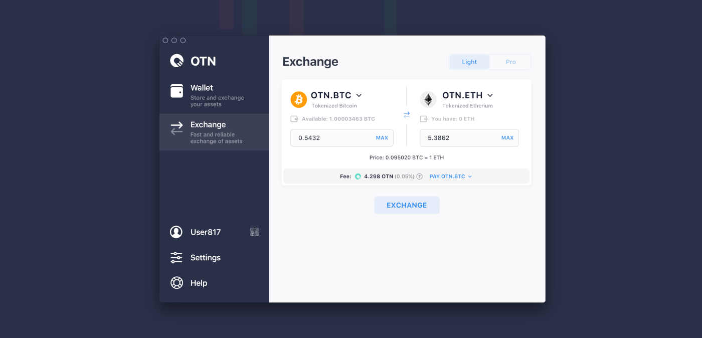 WALLET crypto currency otn trading exchange bitcoin etherium buy