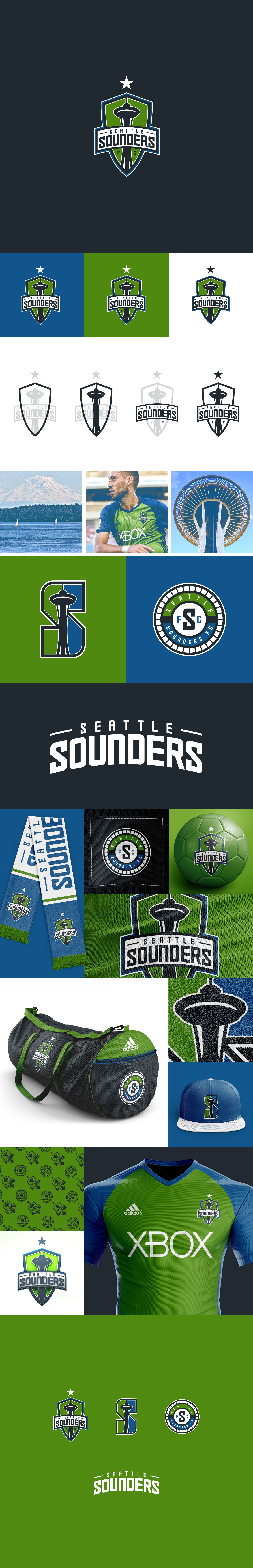 seattle sounders FC Seattle Sounders mls soccer football Premier League sports branding 