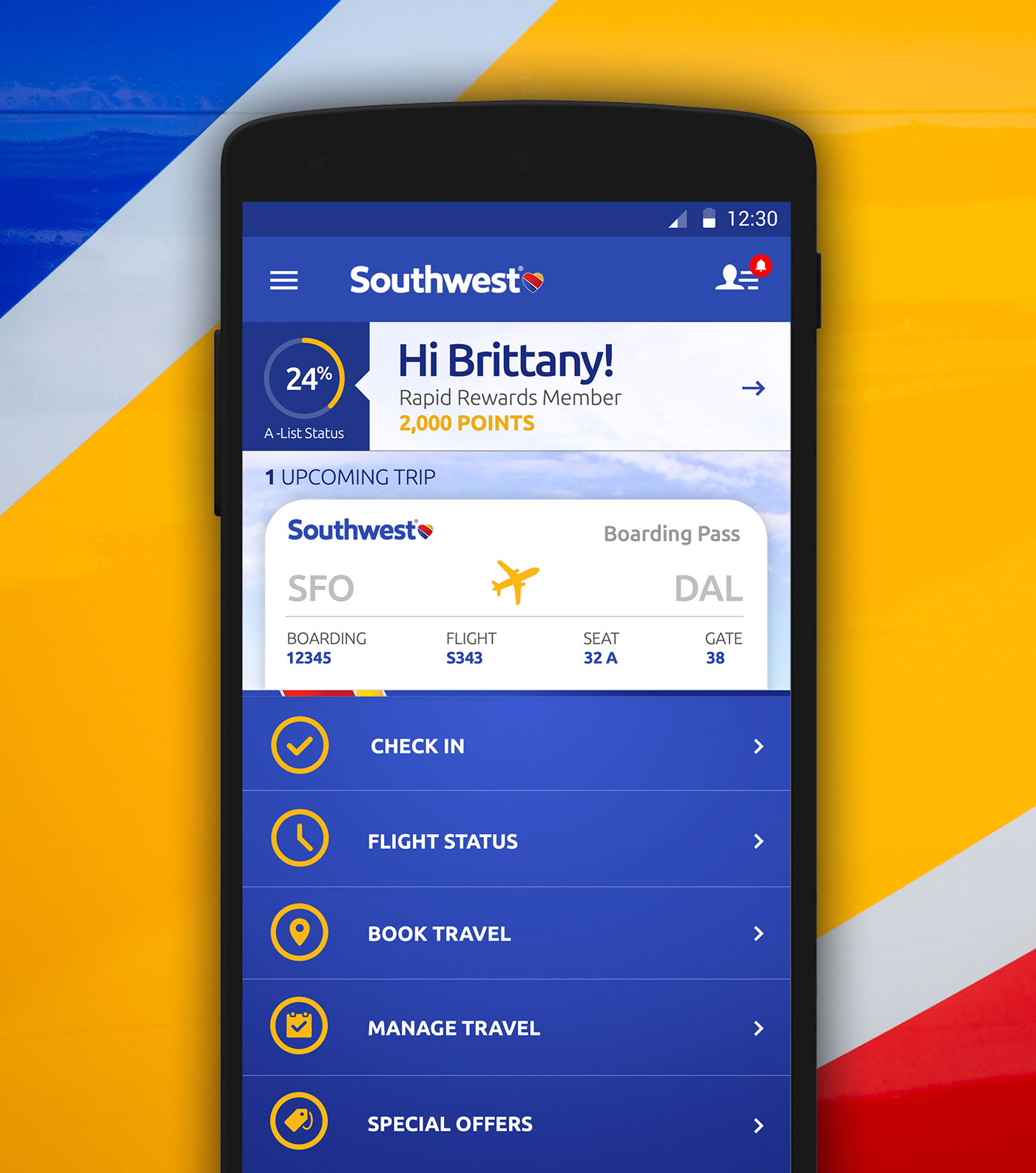 southwest airlines app download
