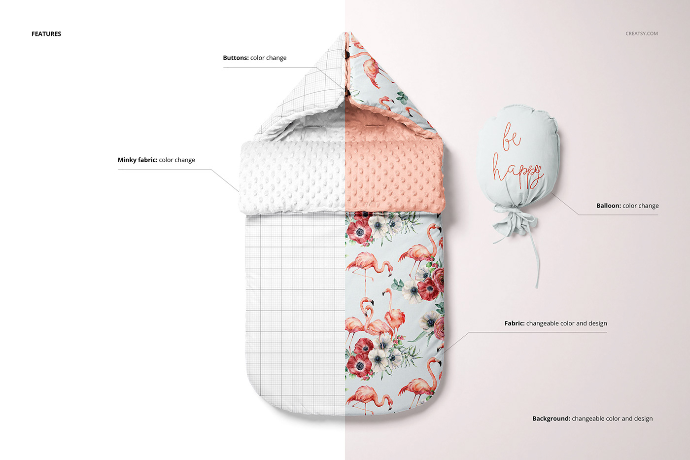 baby Fashion  infant mock-up Mockup mockups sack stroller template Textiles