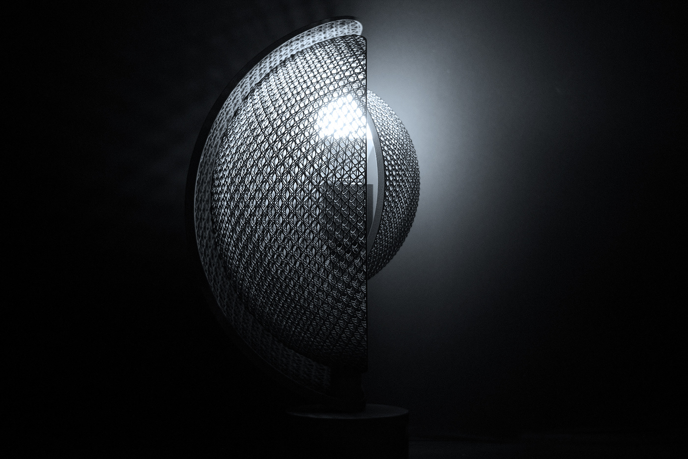 3D 3d printing additive manufacturing Hp multi-jet Fusion industrial design  Lamp lamp design light product design 