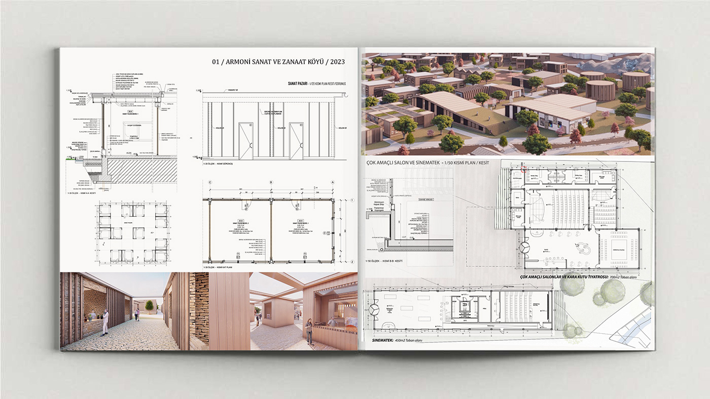 CV Architectural Sketch architecture Render