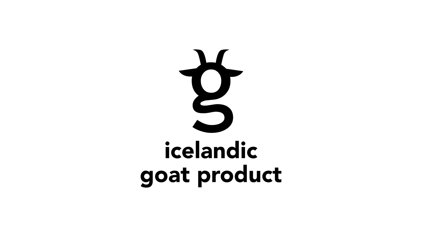 logo goat product icelandic