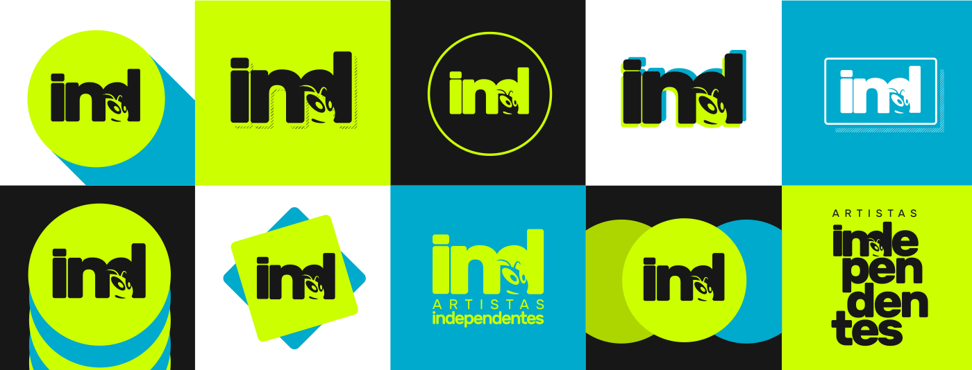 vagalume visual identity logo pattern typography   rubik Lyrics Website music Brand Design