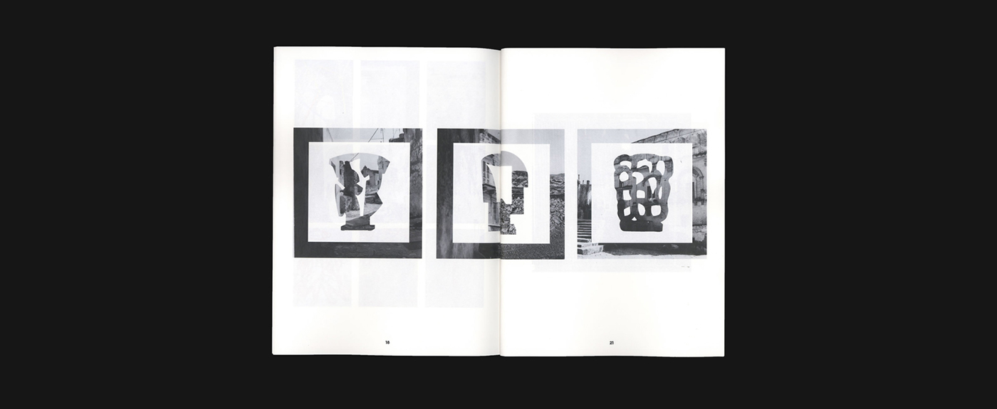 editorial type design identity matera Archive graphic design