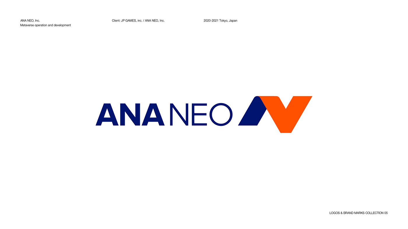 Logo for ANA NEO, a metaverse operation and development company.