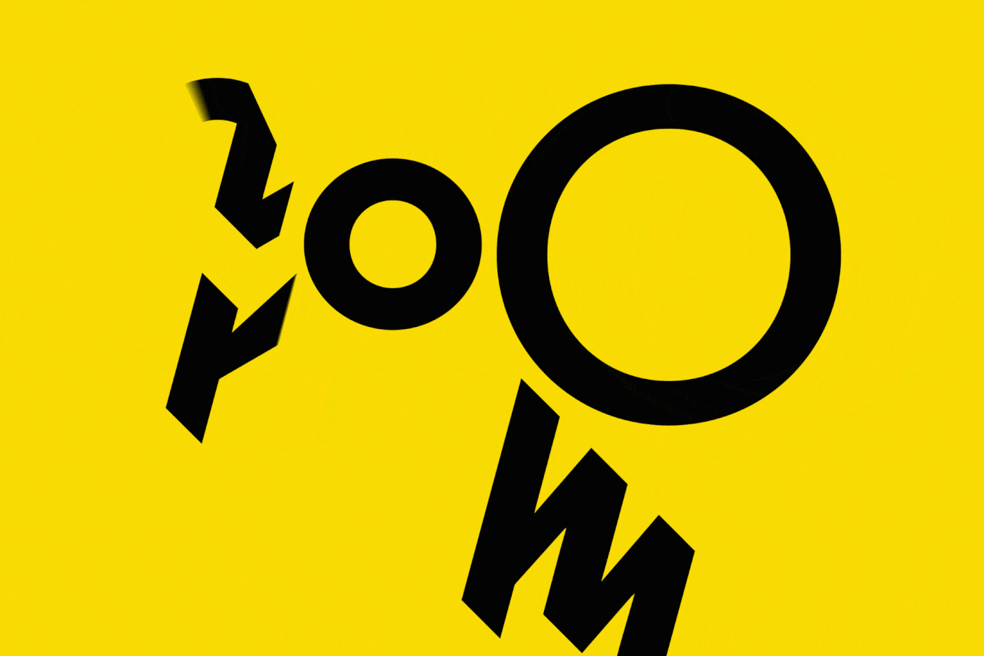 Typeface motiondesign typography   animography monaako