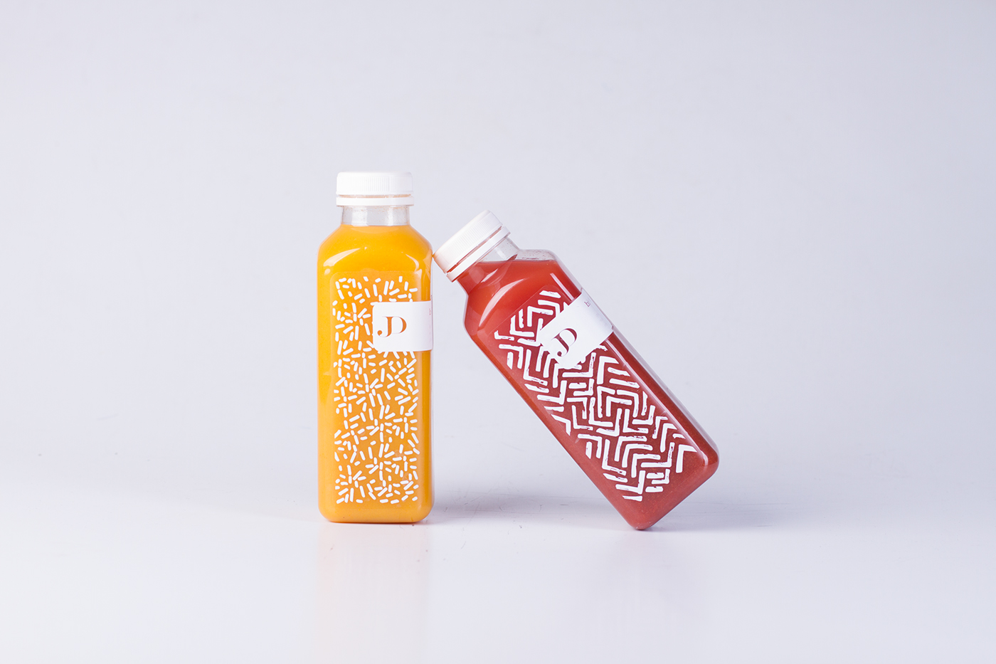 Juice Stickers art graphic design  labels juice paterns bottles graphic design art deriction process