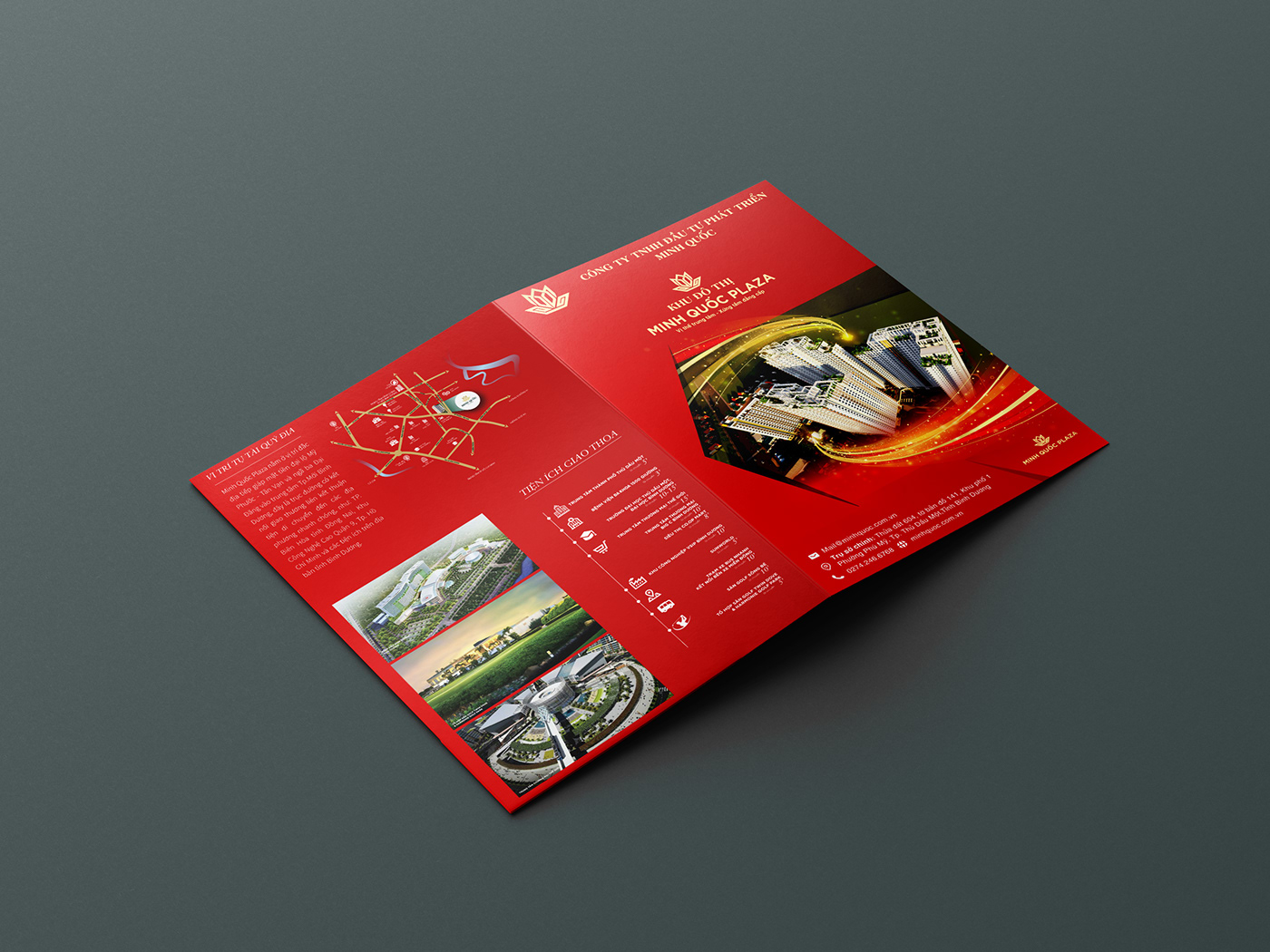 branding  design folder tempalate profile