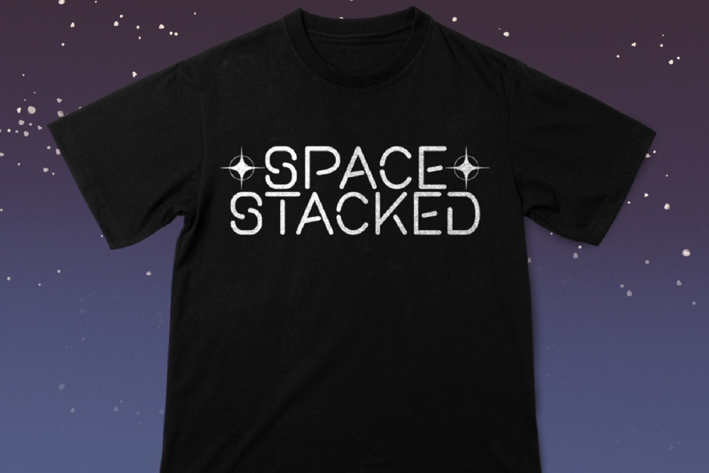SPACE STACKED - FUTURISTIC FONT
