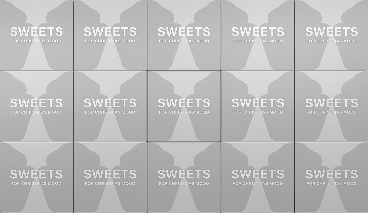 concept Sweets Christmas Candy Packaging Pack logo