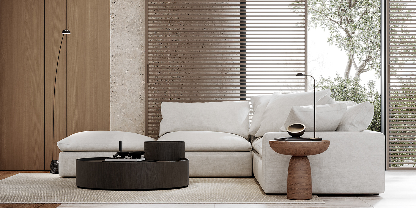 interior design  CGI visualization living room 3dsmax Render archviz corona