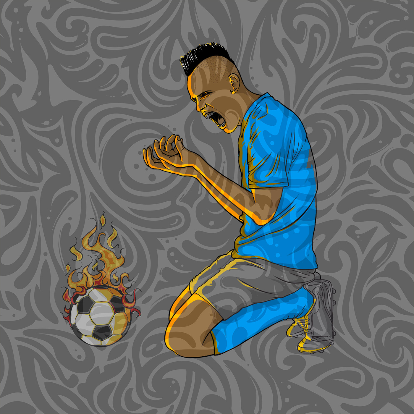 hamsik MH17 marek Marek Hamsik hamsik illustration napoli soccer Football Illustration