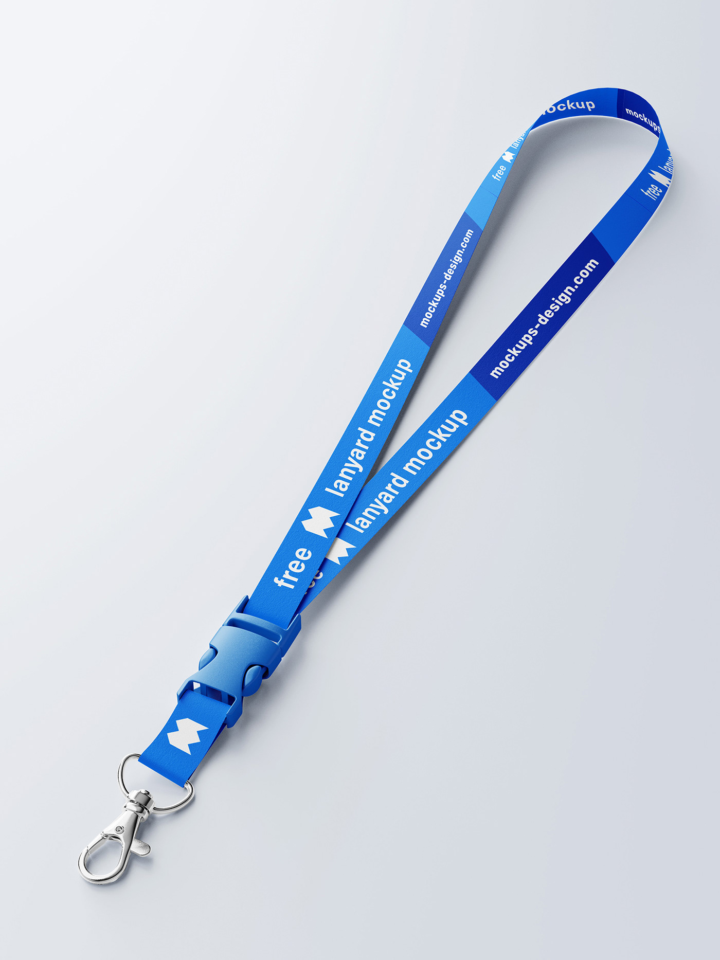 Lanyard Mockup template psd free freebie download