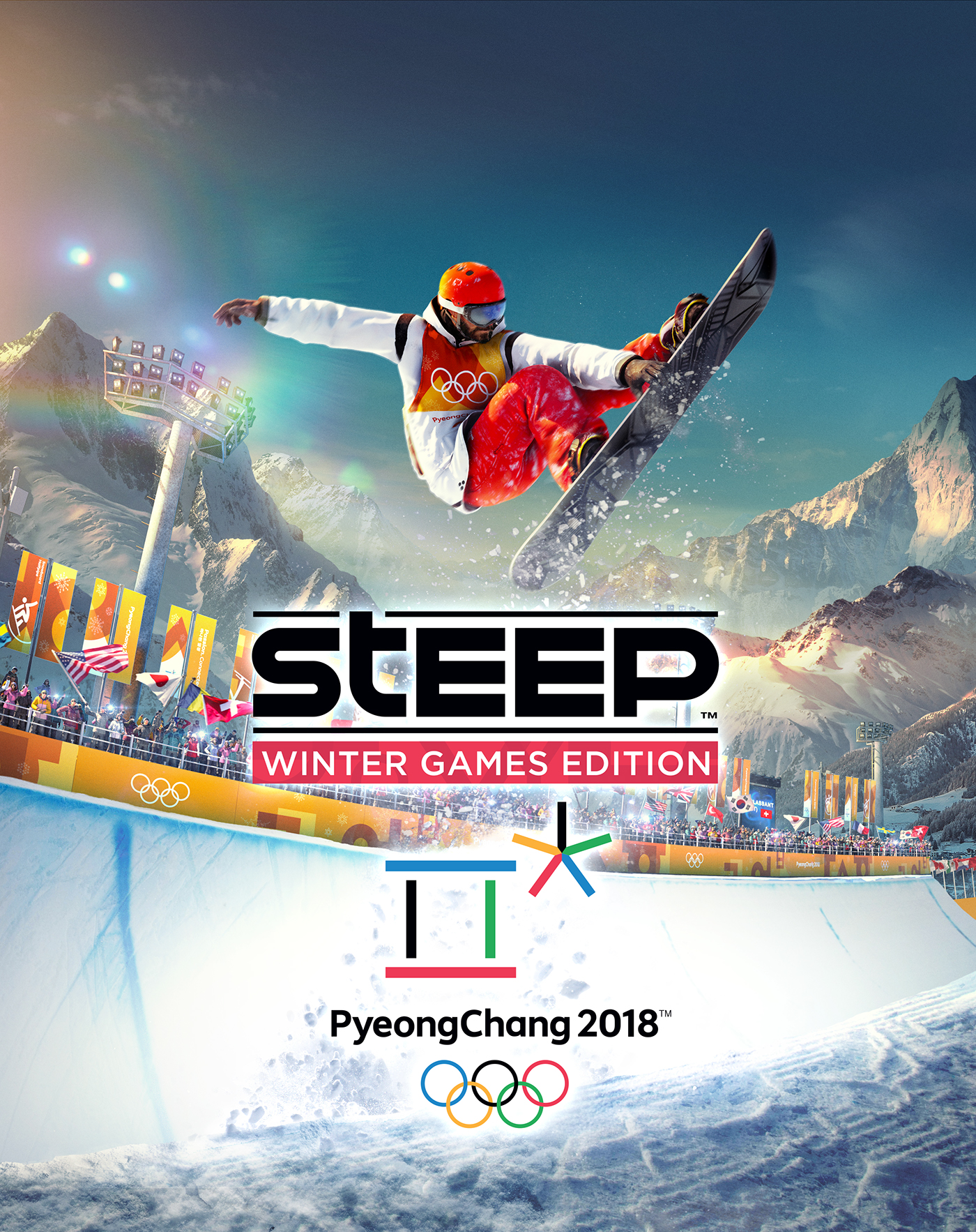 steep ubisoft mountain extreme sports snowboard Ski winter video game Olympics pyeongchang