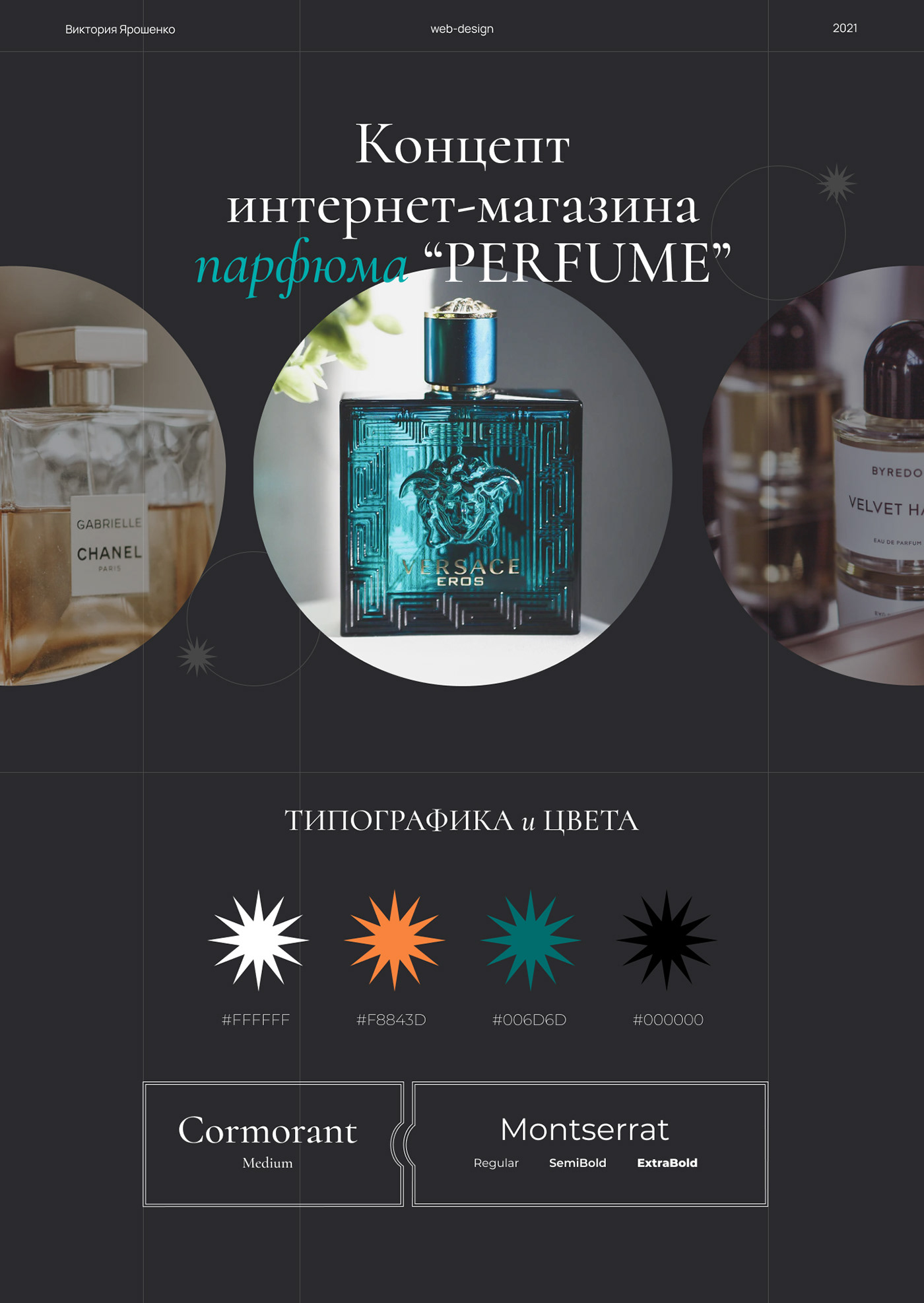 Aroma perfume shop store UI ux Духи магазин парфюм