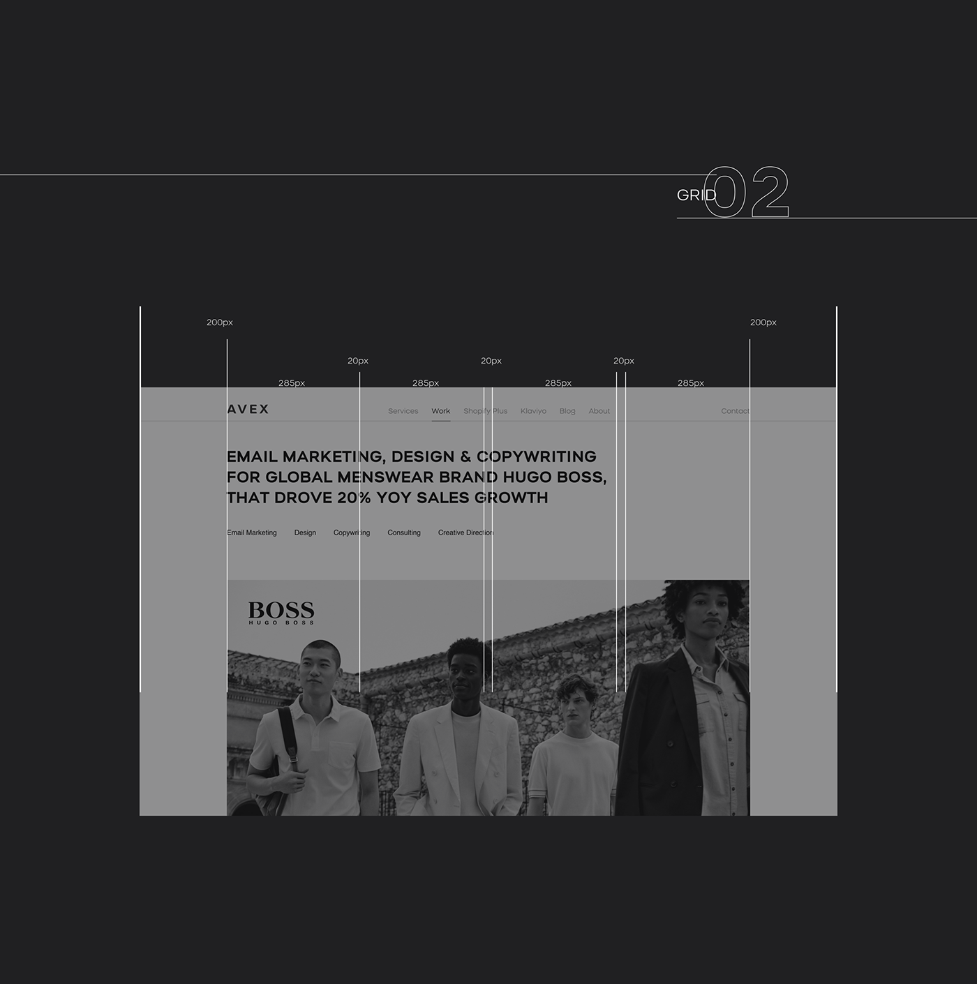 agency concept digital agency minimal redesign UI UI/UX ux Webdesign Website