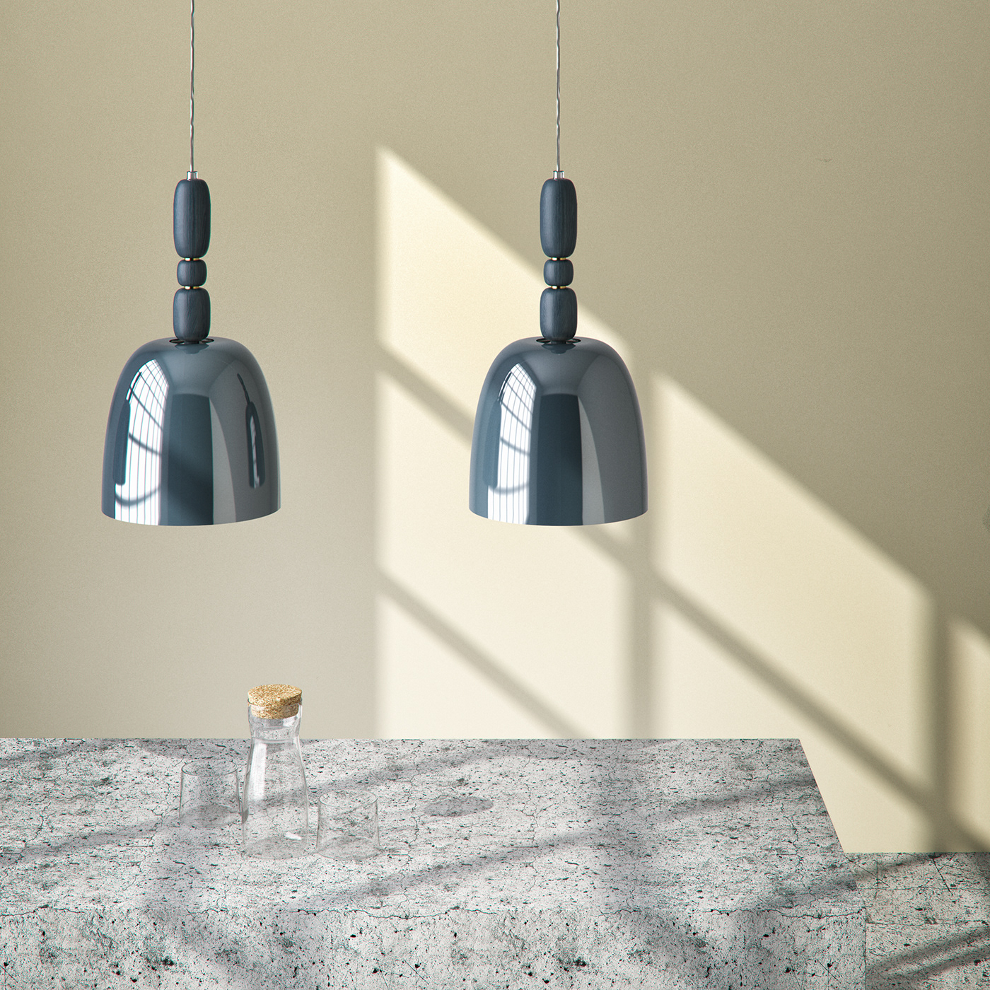 cece Lamp lighting design glass zanolla pendant Suspension Nordic Design