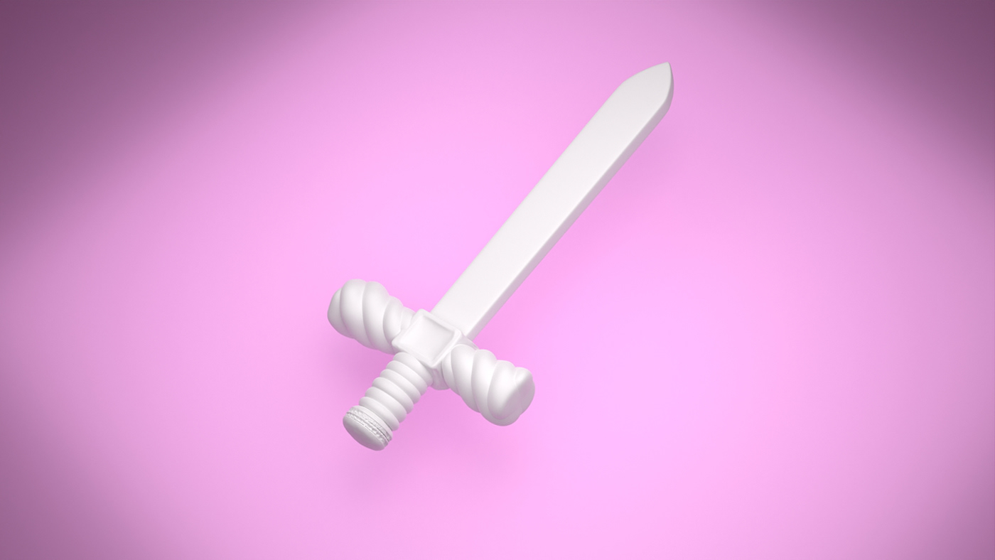 Candy caramel chocolate fantasy macaroon Marmelad marshmallow props Sword weapons