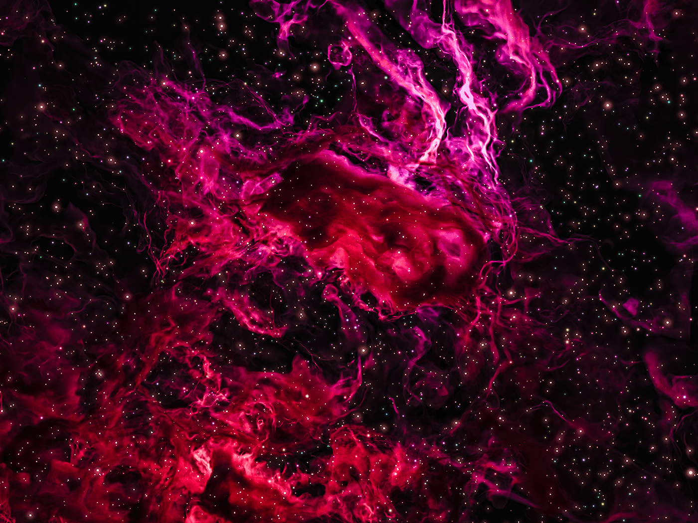 3D CGI cosmos Digital Art  galaxy nebula Render Space  universe visualization