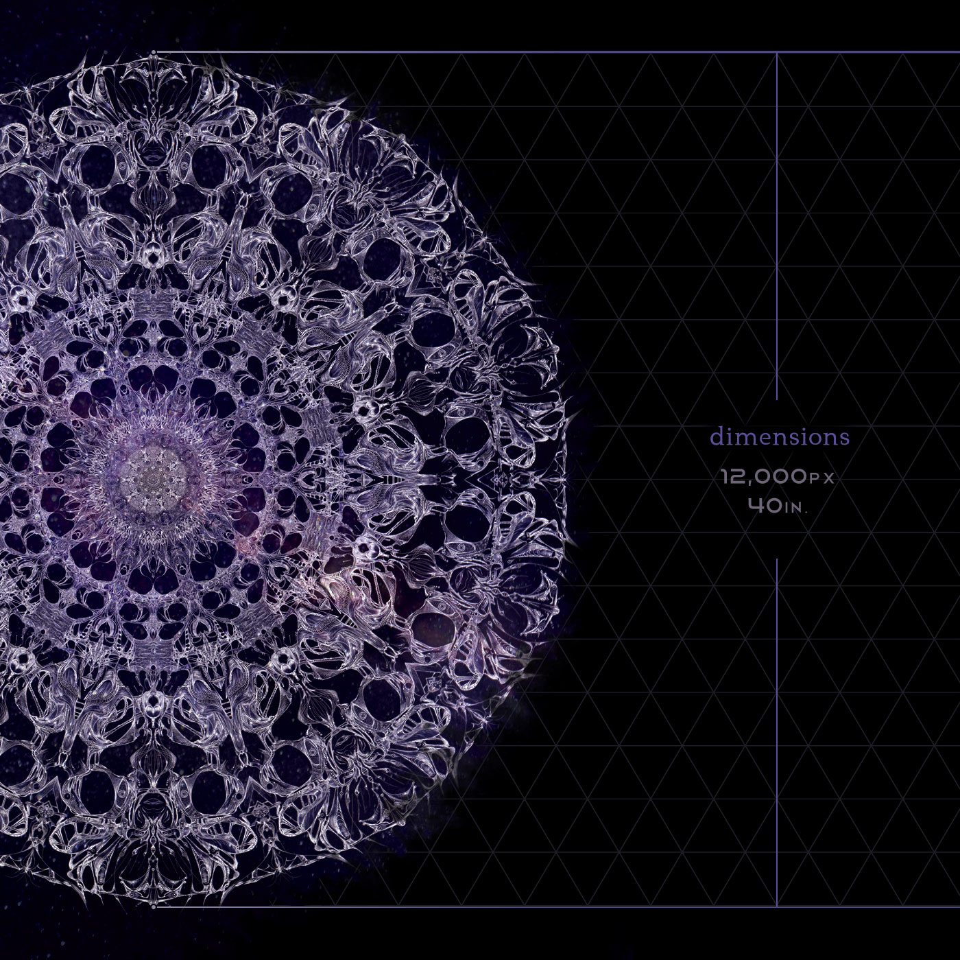 Drawing  surface esoteric abstract Mandala