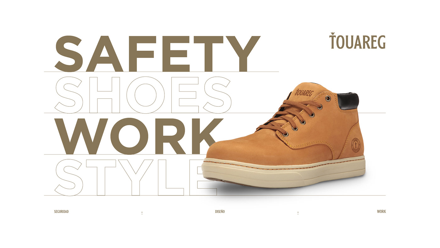 brand branding  logo safety brand identity Logo Design marca security shoes visual identity