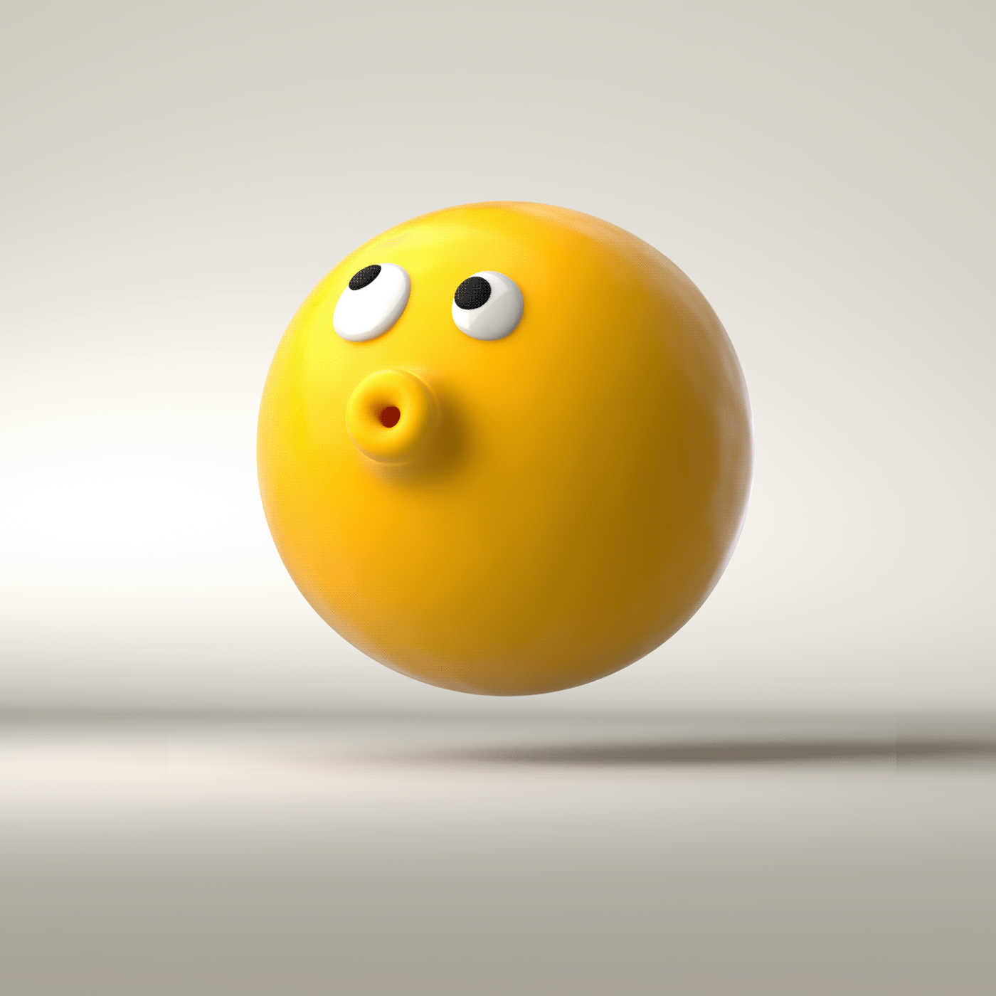yellow ball on Behance